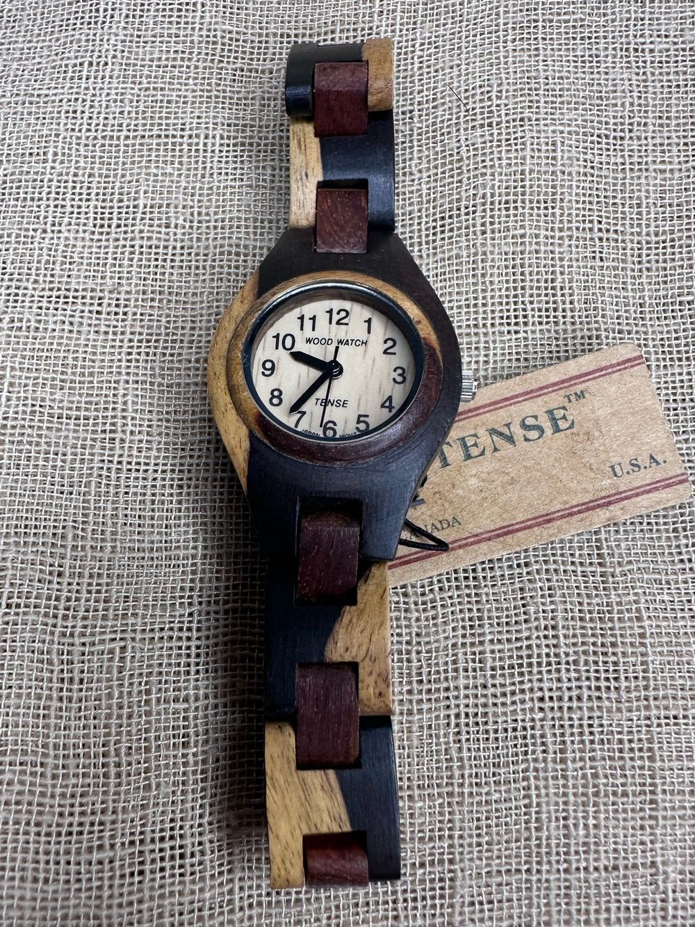 Tense Natural Wood Watch Ladies